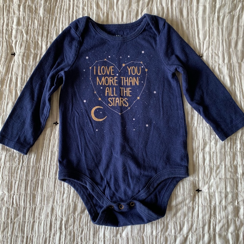 I LOVE YOU MORE THAN ALL THE STARS Long Sleeve